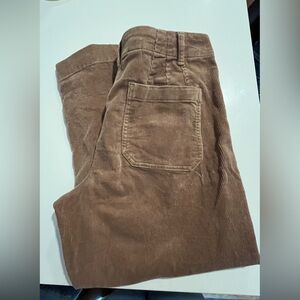 Quince Tan Corduroy Pants-size 10